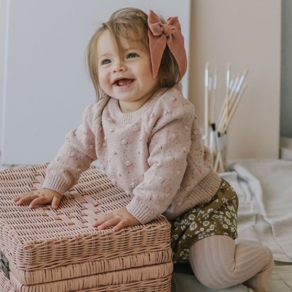 Jamie Kay dotty knit sweater